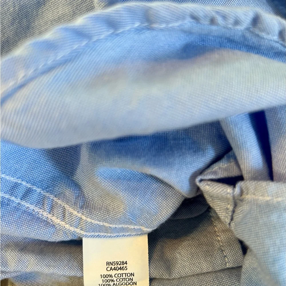5 for 25$ The Children's Place Light Blue Button-Down Shirt